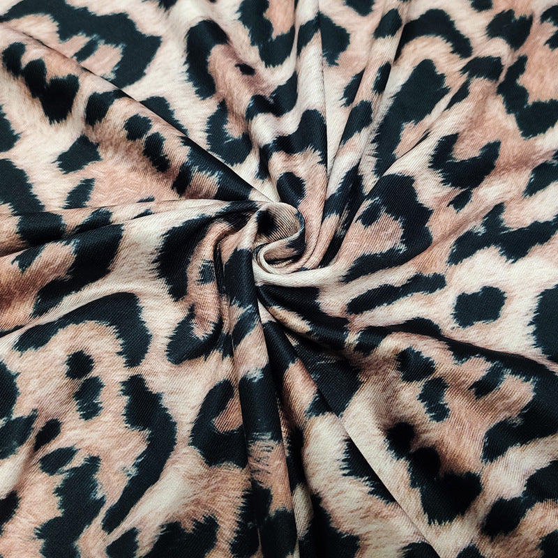 Leopard print dress